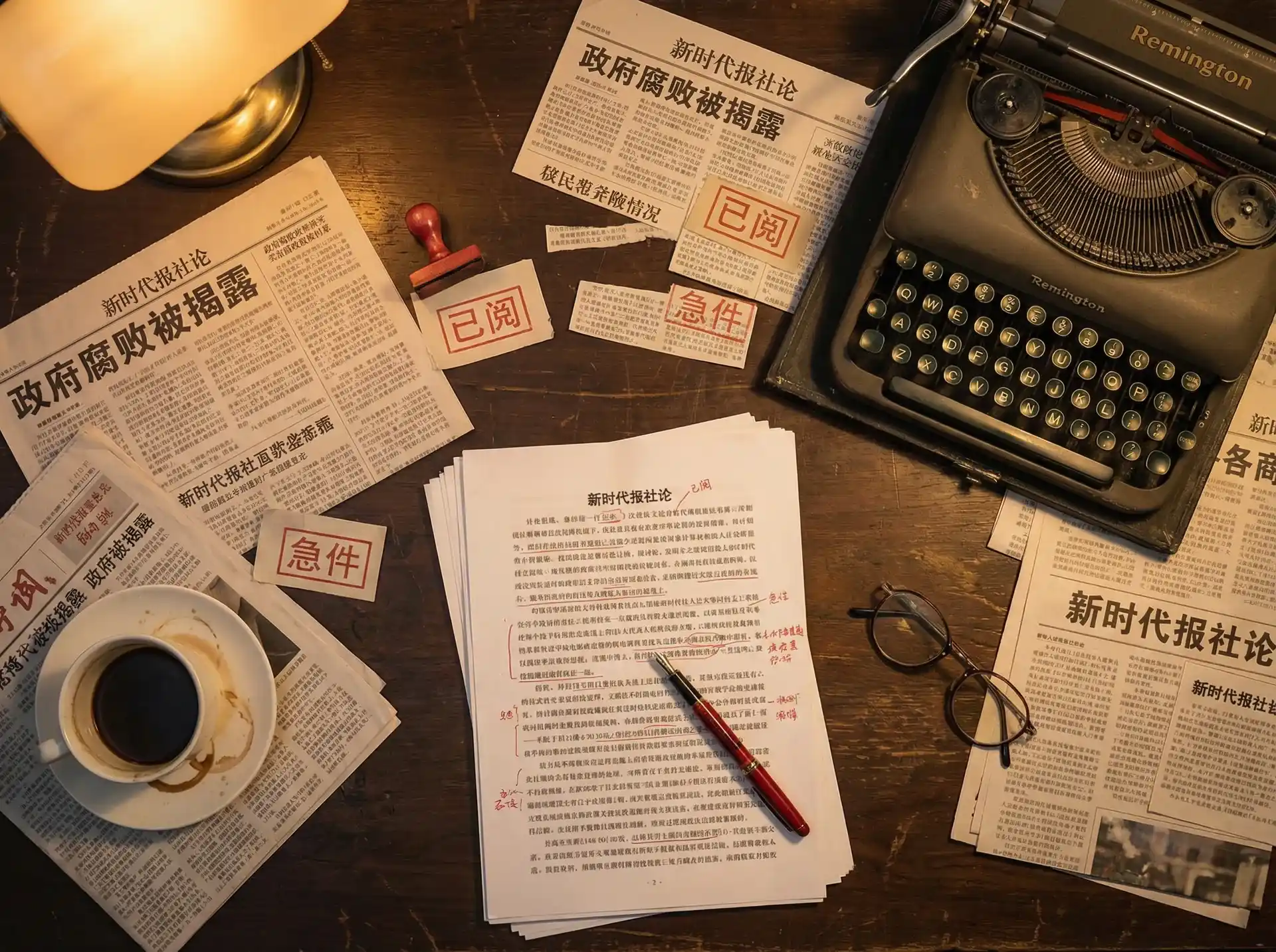 51黑料网 - 报社编辑部工作场景